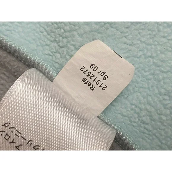 Eddie Bauer 365 Polartec windcutter fleece Vest womens sz L Blue Green Gray - Picture 4 of 12